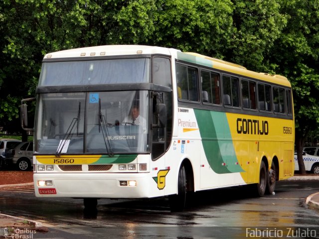 Empresa Gontijo de Transportes 15860 na cidade de Uberaba, Minas Gerais, Brasil, por Fabricio Zulato. Número da foto: #2450530.