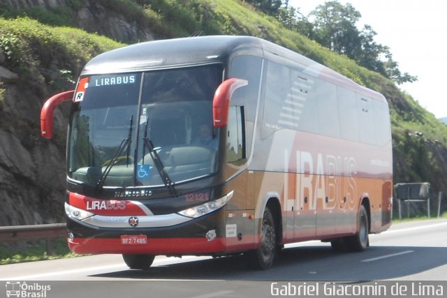 Lirabus 12121 na cidade de Caieiras, São Paulo, Brasil, por Gabriel Giacomin de Lima. Número da foto: #2450876.