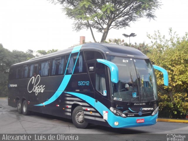 Empresa de Ônibus Nossa Senhora da Penha 52012 na cidade de São Paulo, São Paulo, Brasil, por Alexandre  Luis de Oliveira. Número da foto: #2450891.