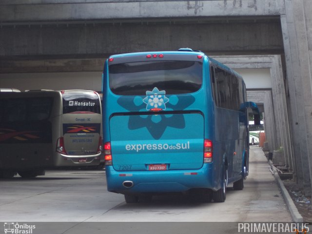 Expresso do Sul 7207 na cidade de Curitiba, Paraná, Brasil, por Alexandre Rodrigo. ID da foto: 2449565.