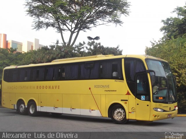 Viação Itapemirim 7805 na cidade de São Paulo, São Paulo, Brasil, por Alexandre  Luis de Oliveira. Número da foto: #2450878.