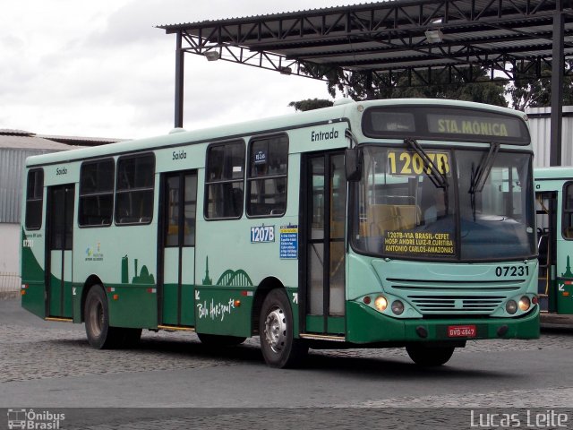 SM Transportes 07231 na cidade de Belo Horizonte, Minas Gerais, Brasil, por Lucas Leite. Número da foto: #2450294.