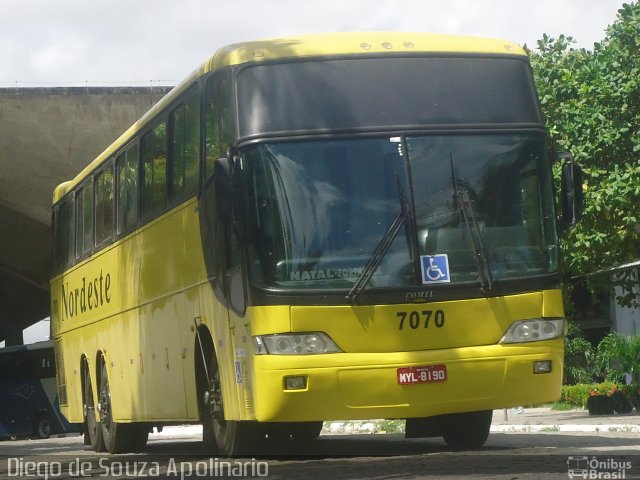 Viação Nordeste 7070 na cidade de Fortaleza, Ceará, Brasil, por Diego  de Souza. Número da foto: #2450287.