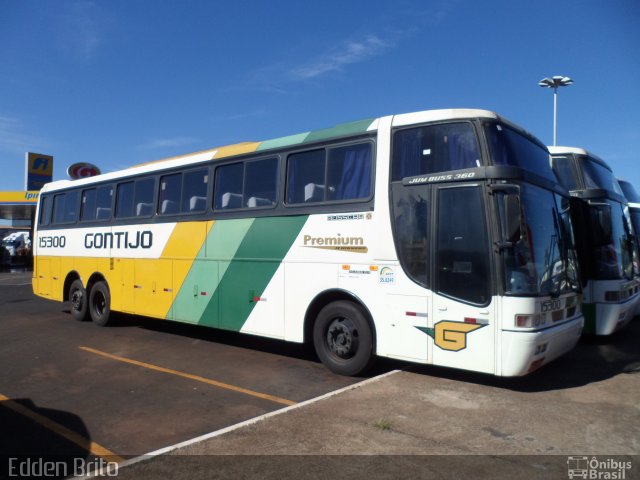 Empresa Gontijo de Transportes 15300 na cidade de Ribeirão Preto, São Paulo, Brasil, por Edden Brito. ID da foto: 2450049.