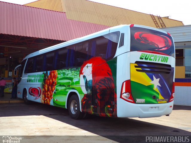 Eucatur - Empresa União Cascavel de Transportes e Turismo 4951 na cidade de Rondonópolis, Mato Grosso, Brasil, por Alexandre Rodrigo. ID da foto: 2449919.