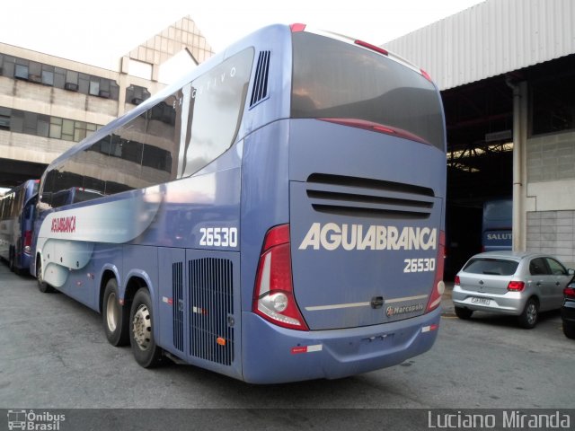 Viação Águia Branca 26530 na cidade de São Paulo, São Paulo, Brasil, por Luciano Miranda. Número da foto: #2451211.