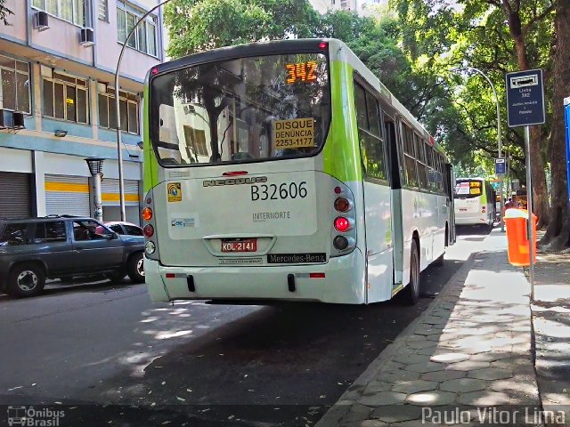 Viação Pavunense B32606 na cidade de Rio de Janeiro, Rio de Janeiro, Brasil, por Paulo Vitor Lima. Número da foto: #2449890.
