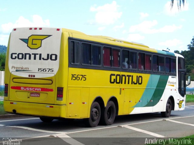 Empresa Gontijo de Transportes 15675 na cidade de Ipatinga, Minas Gerais, Brasil, por Andrey Gustavo. ID da foto: 2452598.