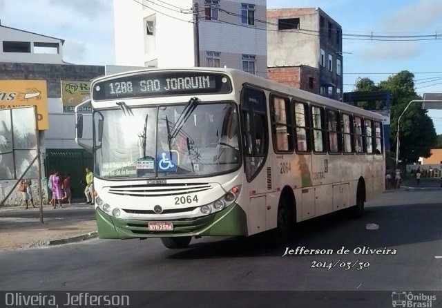 Central de Salvador Transportes Urbanos 2064 na cidade de Salvador, Bahia, Brasil, por Jefferson Oliveira. ID da foto: 2451649.