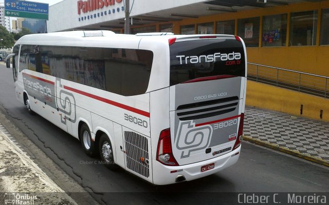 TransFada 38020 na cidade de Sorocaba, São Paulo, Brasil, por Cleber C.  Moreira. Número da foto: #2452028.