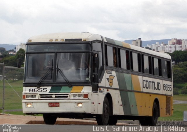 Empresa Gontijo de Transportes 8655 na cidade de Belo Horizonte, Minas Gerais, Brasil, por Luís Carlos Santinne Araújo. ID da foto: 2453029.