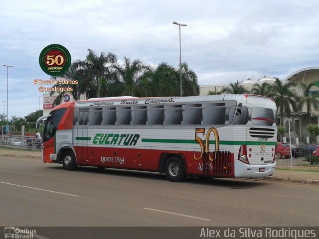 Eucatur - Empresa União Cascavel de Transportes e Turismo 4948 na cidade de Porto Velho, Rondônia, Brasil, por Alex da Silva Rodrigues. ID da foto: 2453025.