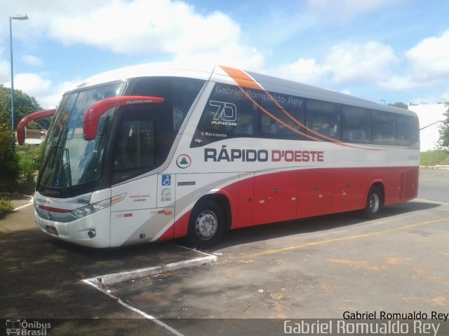Rápido D´Oeste 3940 na cidade de Poços de Caldas, Minas Gerais, Brasil, por Gabriel Romualdo Rey . Número da foto: #2453183.