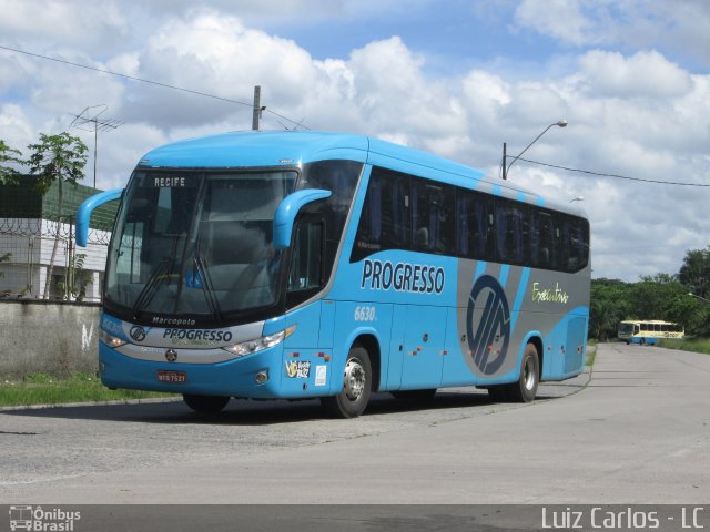 Auto Viação Progresso 6630 na cidade de Recife, Pernambuco, Brasil, por Luiz Carlos de Santana. Número da foto: #2398268.
