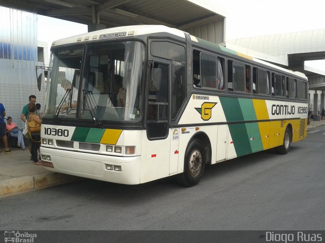 Empresa Gontijo de Transportes 10380 na cidade de Belo Horizonte, Minas Gerais, Brasil, por Diogo Ruas. ID da foto: 2396990.