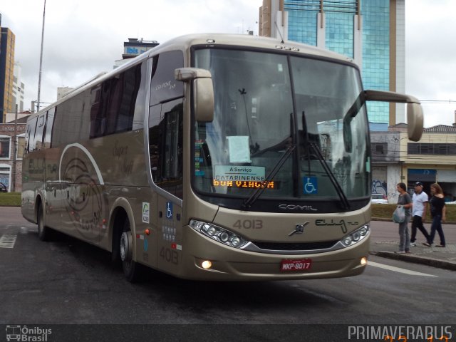 Ellotur Turismo - Viação Ello 4013 na cidade de Curitiba, Paraná, Brasil, por Alexandre Rodrigo. Número da foto: #2396961.