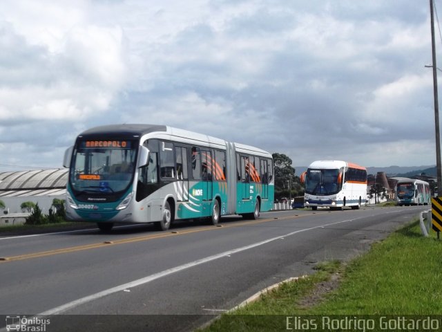 Expresso Luziense > Territorial Com. Part. e Empreendimentos 30407 na cidade de Lages, Santa Catarina, Brasil, por Elias Rodrigo Gottardo. Número da foto: #2397320.