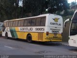 Empresa Gontijo de Transportes 9885 na cidade de Belo Horizonte, Minas Gerais, Brasil, por Frederico Carvalho Borges. ID da foto: :id.