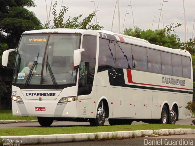 Auto Viação Catarinense 2775 na cidade de Florianópolis, Santa Catarina, Brasil, por Daniel Guardiola. ID da foto: 2400419.