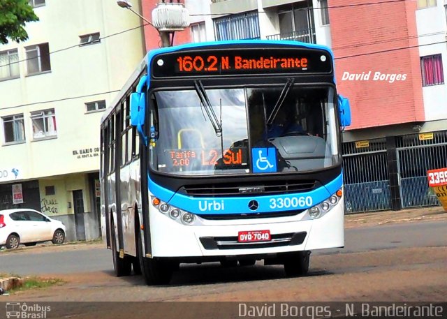Urbi Mobilidade Urbana 330060 na cidade de Núcleo Bandeirante, Distrito Federal, Brasil, por David Borges. Número da foto: #2400825.
