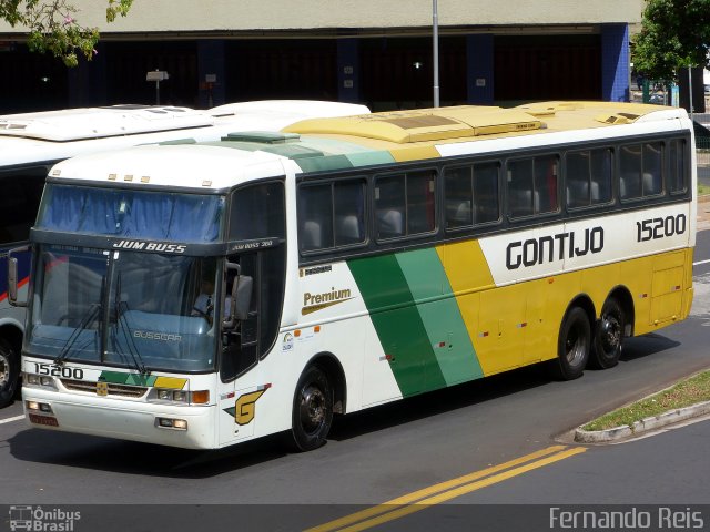 Empresa Gontijo de Transportes 15200 na cidade de Ribeirão Preto, São Paulo, Brasil, por Fernando Reis. ID da foto: 2400333.