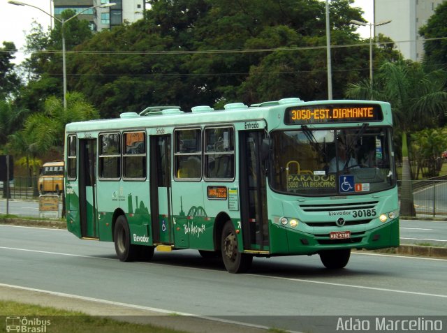 Bettania Ônibus 30185 na cidade de Belo Horizonte, Minas Gerais, Brasil, por Adão Raimundo Marcelino. ID da foto: 2400706.