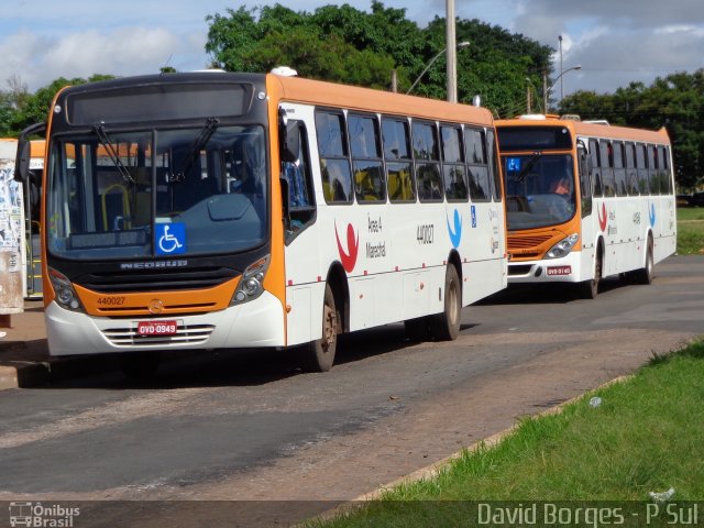 Auto Viação Marechal Brasília 440027 na cidade de Ceilândia, Distrito Federal, Brasil, por David Borges. Número da foto: #2400903.
