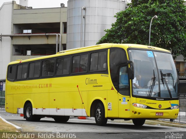 Viação Itapemirim 8555 na cidade de Rio de Janeiro, Rio de Janeiro, Brasil, por Alexsandro  Farias Barros. ID da foto: 2399615.