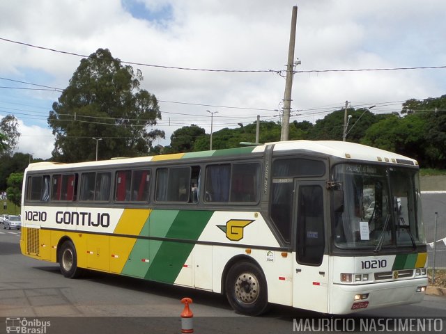 Empresa Gontijo de Transportes 10210 na cidade de Belo Horizonte, Minas Gerais, Brasil, por Maurício Nascimento. ID da foto: 2400897.