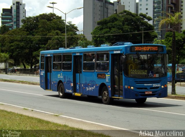 Bettania Ônibus 30446 na cidade de Belo Horizonte, Minas Gerais, Brasil, por Adão Raimundo Marcelino. ID da foto: 2400696.