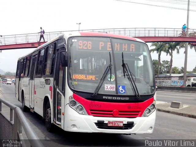 Viação Andorinha Rio D59054 na cidade de Rio de Janeiro, Rio de Janeiro, Brasil, por Paulo Vitor Lima. Número da foto: #2400639.