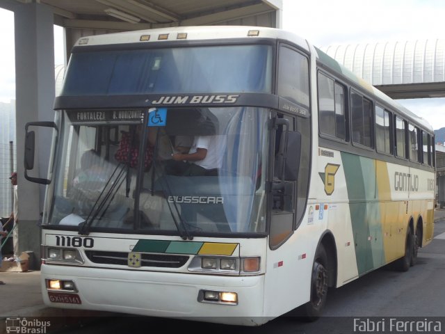 Empresa Gontijo de Transportes 11180 na cidade de Belo Horizonte, Minas Gerais, Brasil, por Fabri Ferreira. ID da foto: 2400257.