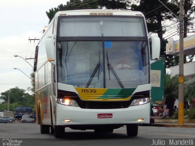 Empresa Gontijo de Transportes 11535 na cidade de Belo Horizonte, Minas Gerais, Brasil, por Júlio  Mandelli. ID da foto: 2398971.