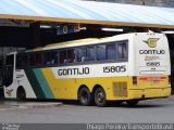 Empresa Gontijo de Transportes 15805 na cidade de Uberaba, Minas Gerais, Brasil, por Thiago Pereira. ID da foto: :id.