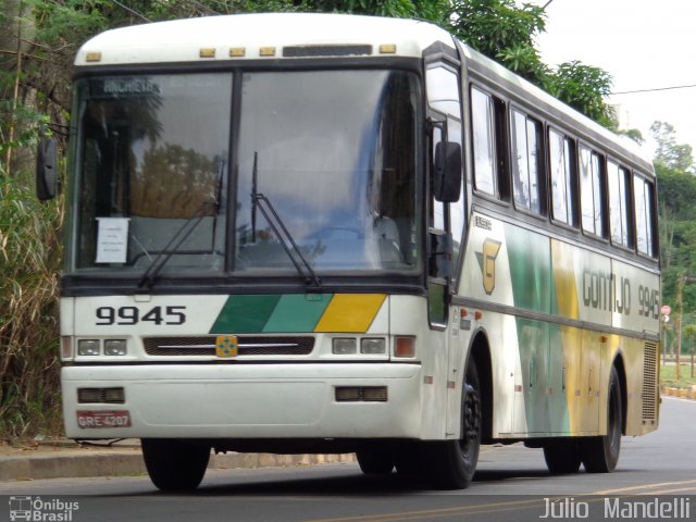 Empresa Gontijo de Transportes 9945 na cidade de Belo Horizonte, Minas Gerais, Brasil, por Júlio  Mandelli. ID da foto: 2402820.