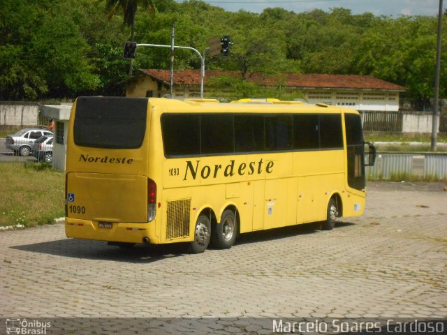 Viação Nordeste 1090 na cidade de João Pessoa, Paraíba, Brasil, por Marcelo Soares Cardoso. Número da foto: #2402870.