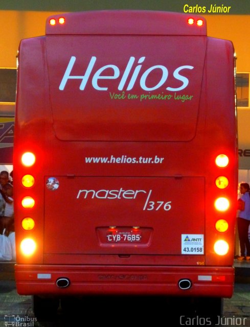 Helios Coletivos e Cargas 376 na cidade de Goiânia, Goiás, Brasil, por Carlos Júnior. Número da foto: #2401458.