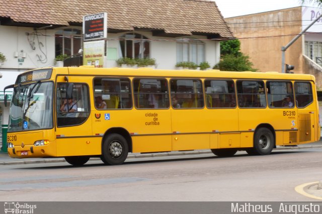 Transporte Coletivo Glória BC310 na cidade de Curitiba, Paraná, Brasil, por Matheus  Augusto. Número da foto: #2402642.