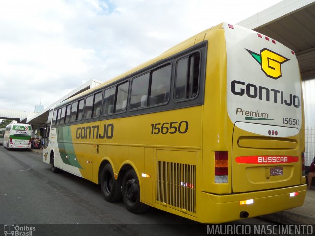 Empresa Gontijo de Transportes 15650 na cidade de Belo Horizonte, Minas Gerais, Brasil, por Maurício Nascimento. ID da foto: 2402203.