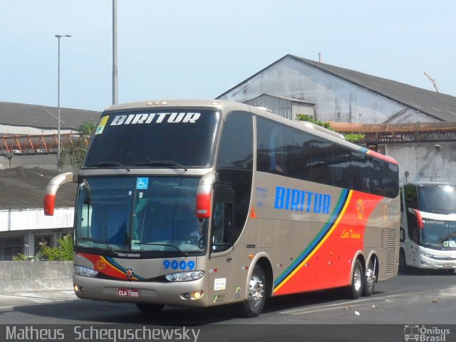Biritur - Birigui Turismo 9009 na cidade de Santos, São Paulo, Brasil, por Matheus  Scheguschewsky. Número da foto: #2402544.