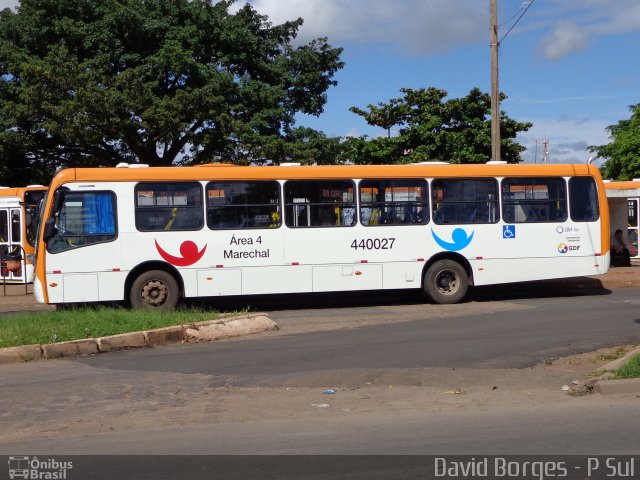 Auto Viação Marechal Brasília 440027 na cidade de Ceilândia, Distrito Federal, Brasil, por David Borges. Número da foto: #2402855.