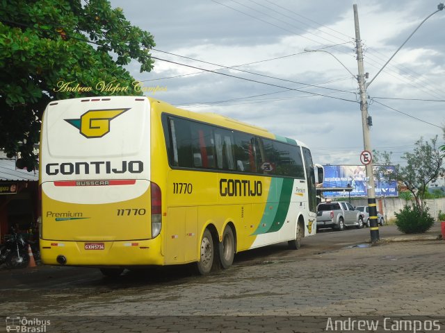 Empresa Gontijo de Transportes 11770 na cidade de Pirapora, Minas Gerais, Brasil, por Andrew Campos. ID da foto: 2402351.