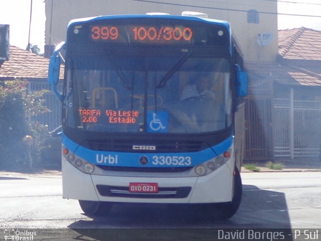 Urbi Mobilidade Urbana 330523 na cidade de Ceilândia, Distrito Federal, Brasil, por David Borges. ID da foto: 2402861.