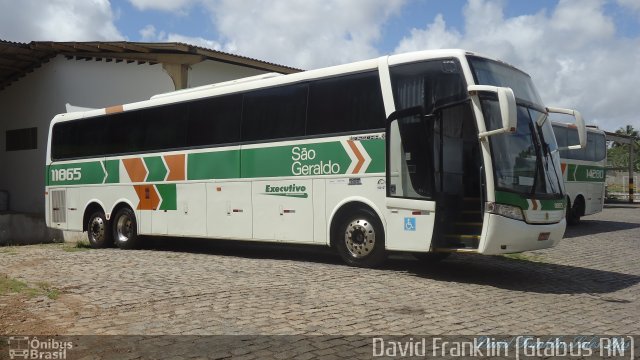 Cia. São Geraldo de Viação 11865 na cidade de Natal, Rio Grande do Norte, Brasil, por David Franklin. Número da foto: #2402302.