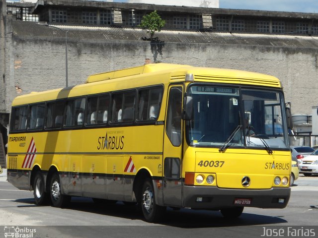 Viação Itapemirim 40037 na cidade de Rio de Janeiro, Rio de Janeiro, Brasil, por Junior Almeida. ID da foto: 2403348.