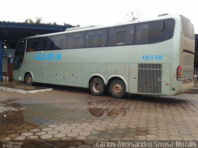 Aguatur Transporte e Turismo 10330 na cidade de Piranhas, Goiás, Brasil, por Carlos Alexsandro Sousa Morais. Número da foto: #2403287.