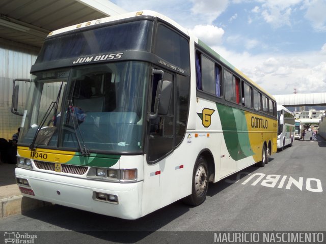 Empresa Gontijo de Transportes 11040 na cidade de Belo Horizonte, Minas Gerais, Brasil, por Maurício Nascimento. ID da foto: 2404061.