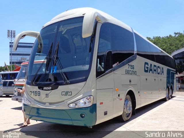 Viação Garcia 7159 na cidade de São Paulo, São Paulo, Brasil, por Sandro Alves. ID da foto: 2403637.