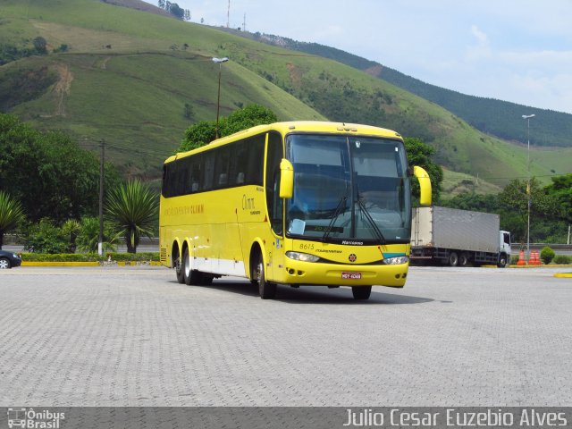 Viação Itapemirim 8615 na cidade de Queluz, São Paulo, Brasil, por Julio Cesar Euzebio Alves. ID da foto: 2403491.