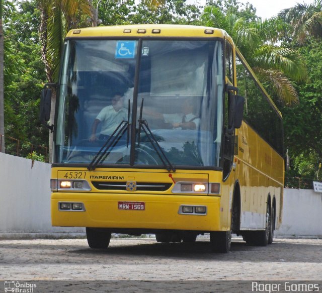Viação Itapemirim 45321 na cidade de Fortaleza, Ceará, Brasil, por Roger  Gomes. Número da foto: #2403224.
